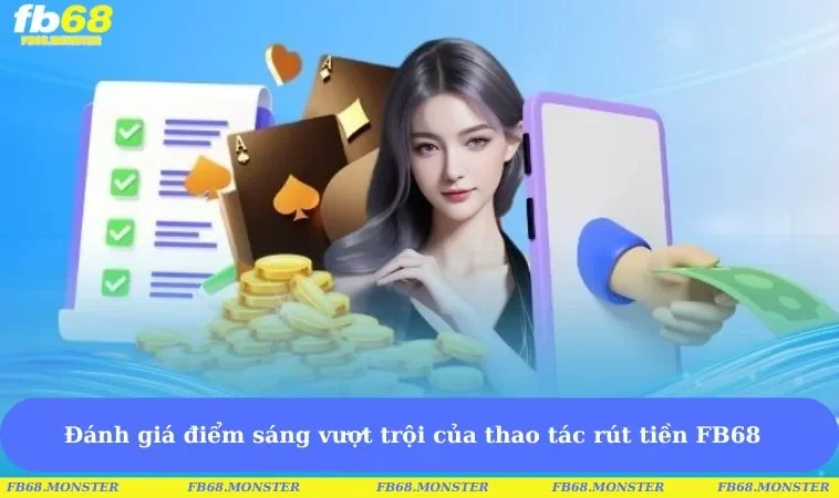 Đánh giá điểm sáng vượt trội của thao tác rút tiền FB68