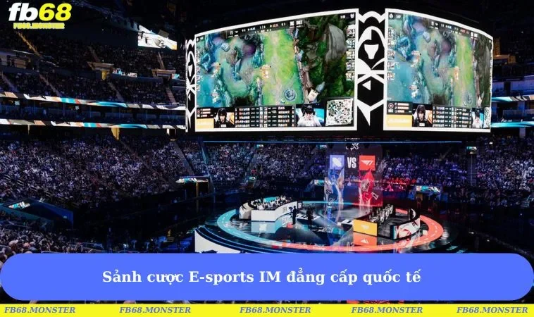 Sảnh cược E-sports IM đẳng cấp quốc tế