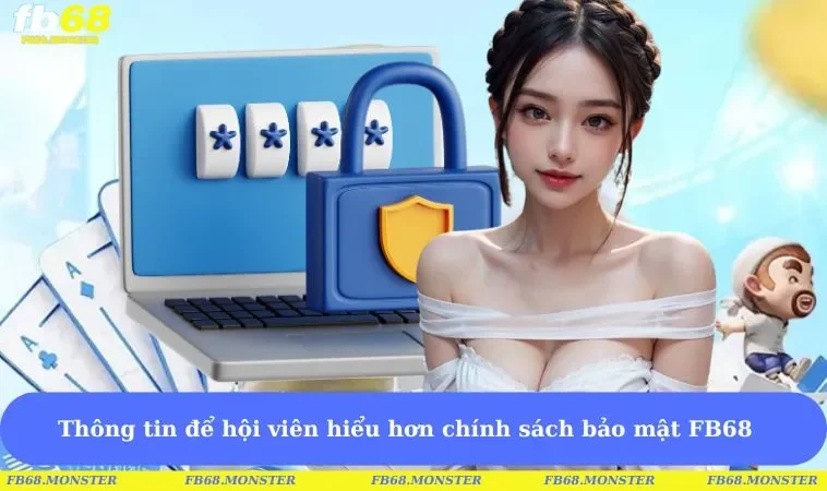 Thông tin để hội viên hiểu hơn chính sách bảo mật FB68 